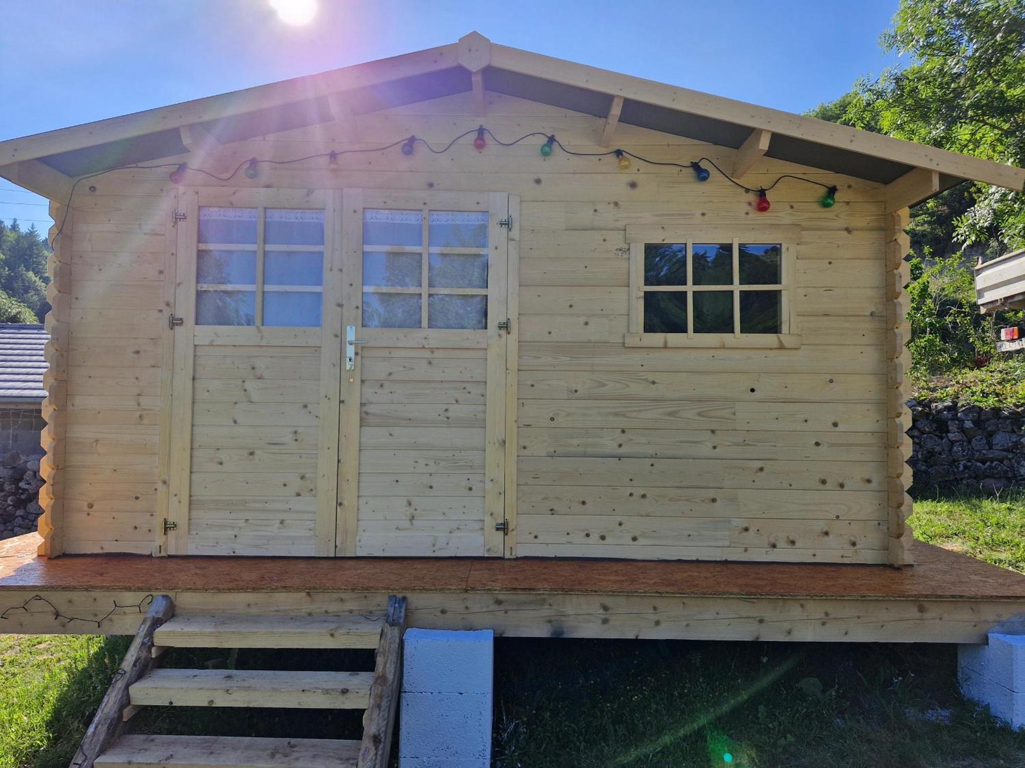 La Cabane Des Lucioles Saint-Julien-Boutieres Eksteriør bilde